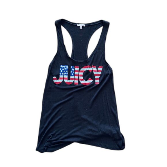 Juicy Couture Bling Americana Racerback Tank - Picture 1 of 2